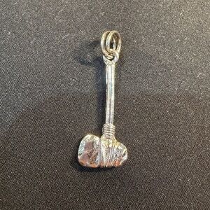 Vintage Sterling Silver Ax Charm